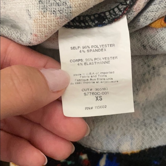 NWOT Fall Floral A-line Skirt - Picture 4 of 4